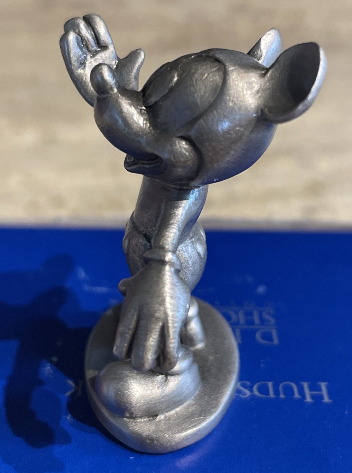 Hudson Fine Pewter Walt Disney Mickey Mouse Figurine #3988 NEW 1.75” U.S.A. NOS