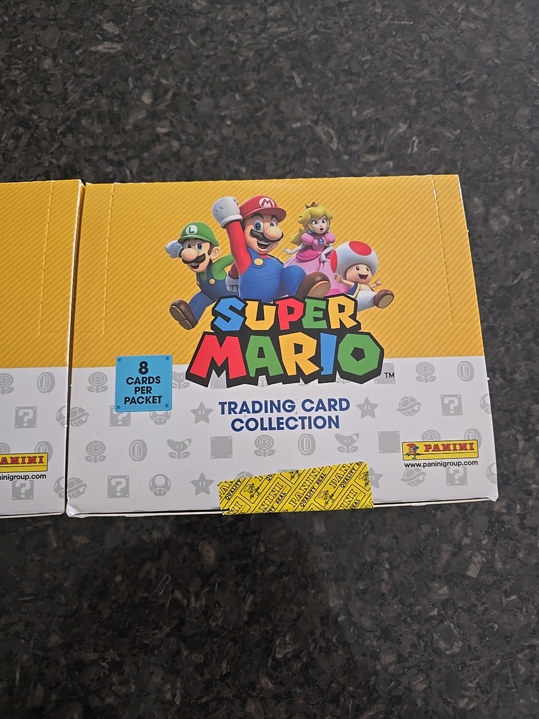 2022 Nintendo! SUPER MARIO! Factory Sealed Box144 Cards Imported BOOSTER BOX!!