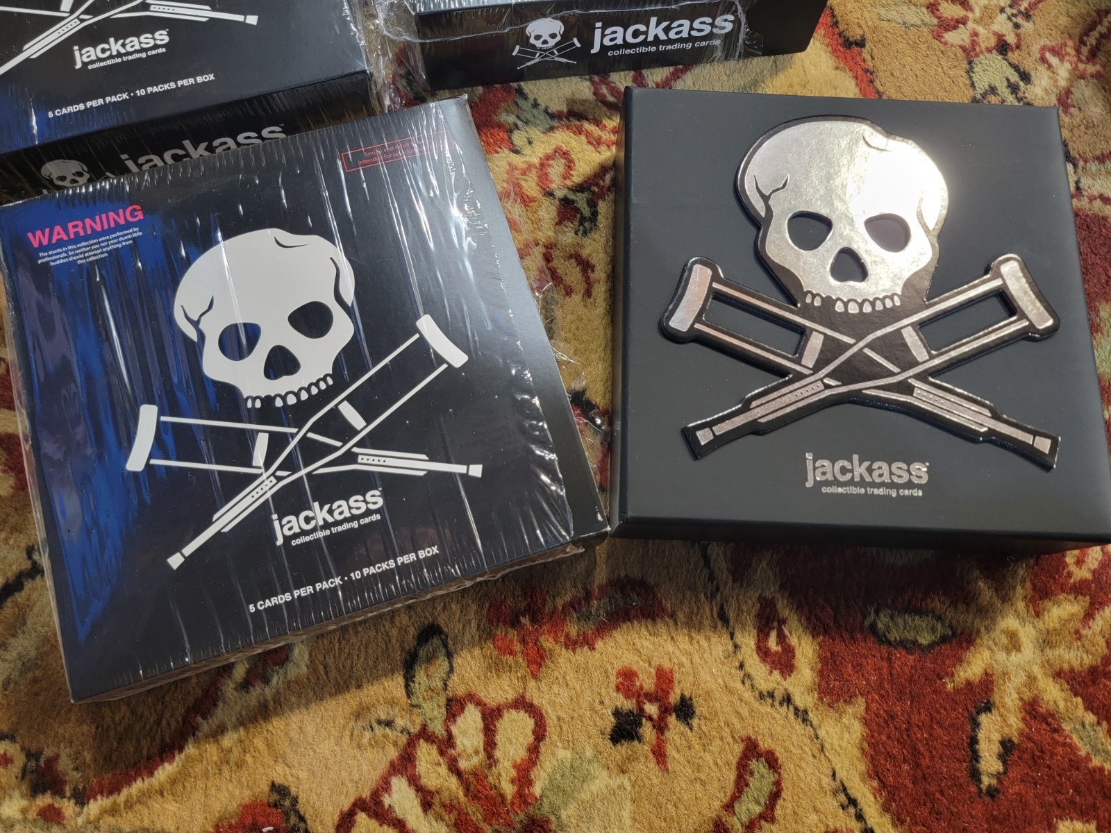 2x 2022 Zerocool Jackass trading cards EMPTY BOX PACKS W Celo Cover MTV Zerocool