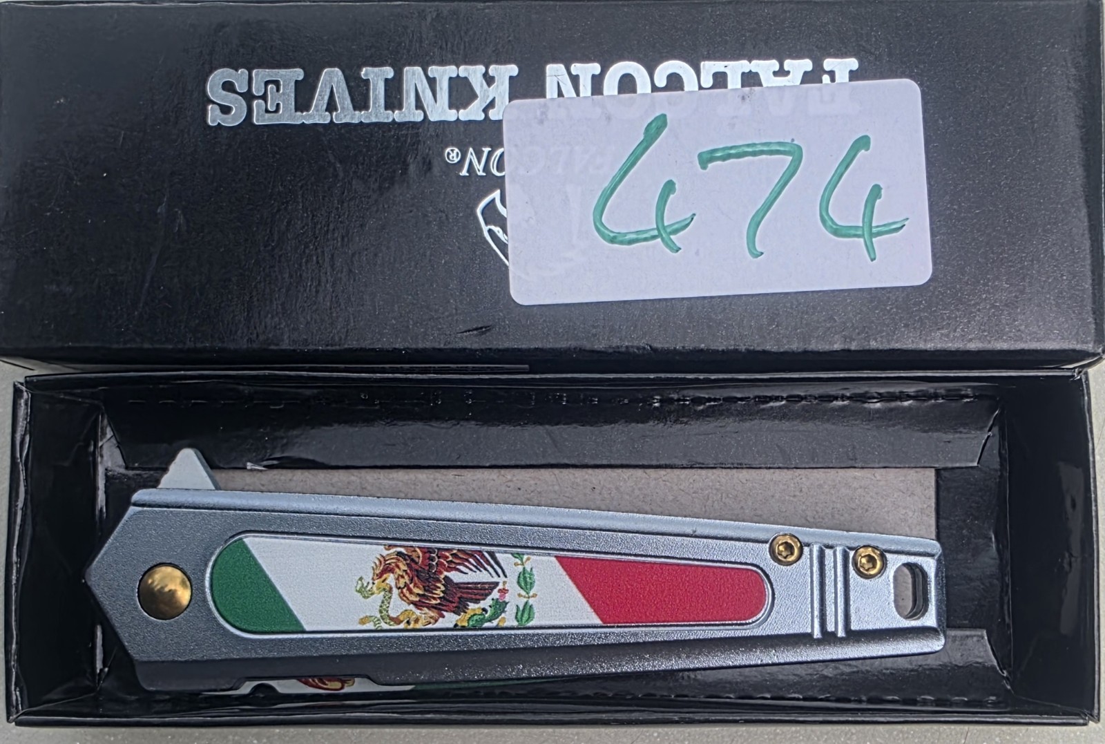Wartech Mexico flag Edition Folding Knife Free Shipping Brand New
