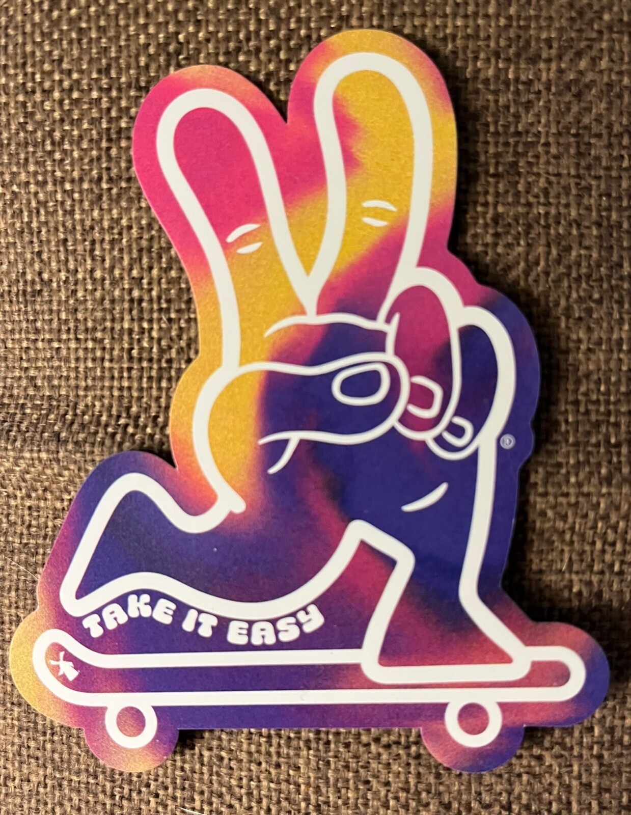 Dutch Bros sticker “take It Easy”
