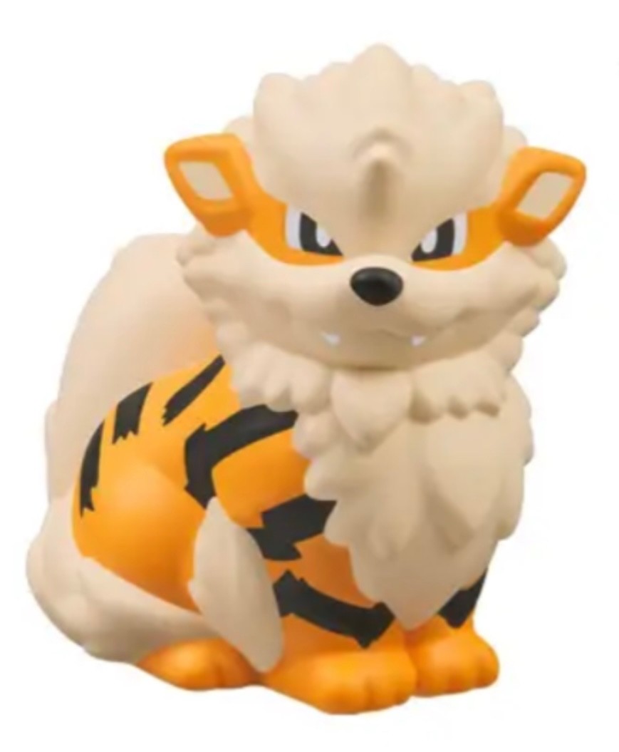 Pokemon Kids ARCANINE Finger Puppet Figure BANDAI Vinyl Toy