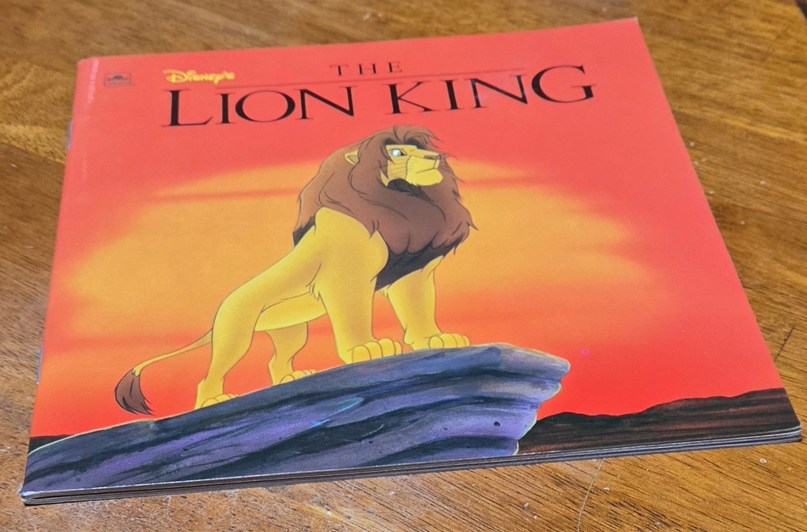 Disney’s the Lion King Margo Hover 1994 Golden Book Special Edition