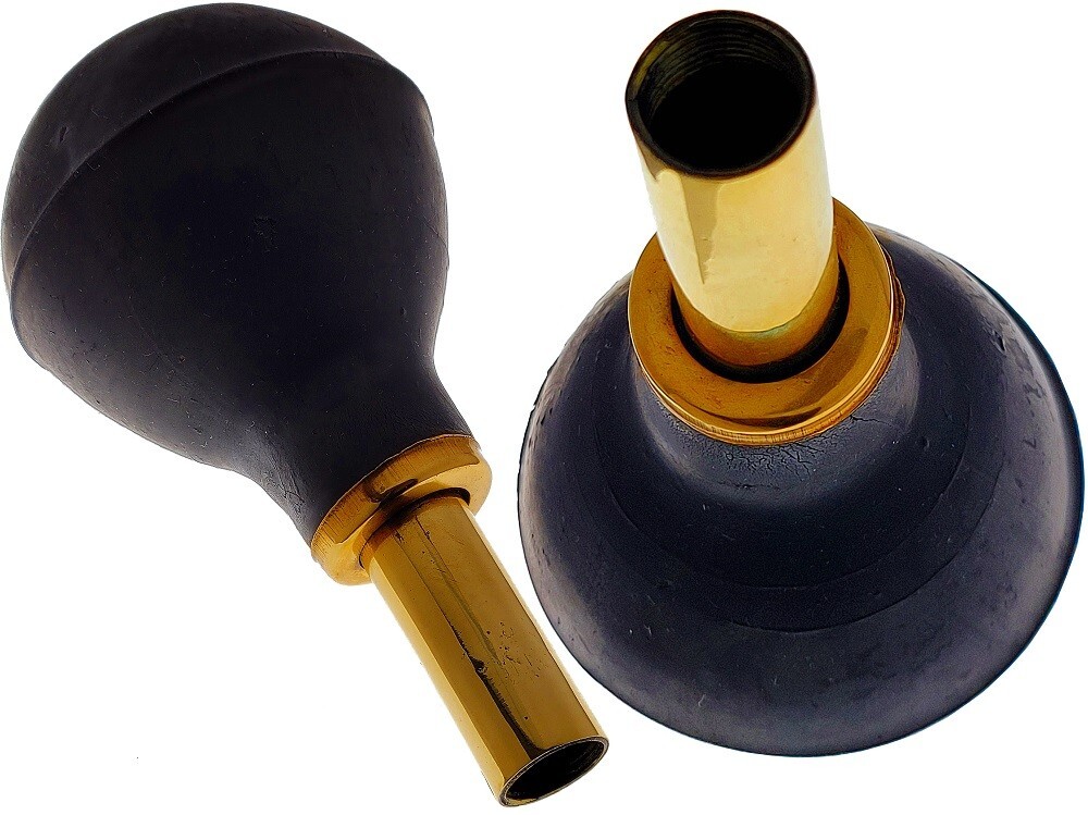 DEURA MINI SPARE REPLACEMENT RUBBER BULB VINTAGE ANTIQUE BRASS CAR TAXI HORN 5″