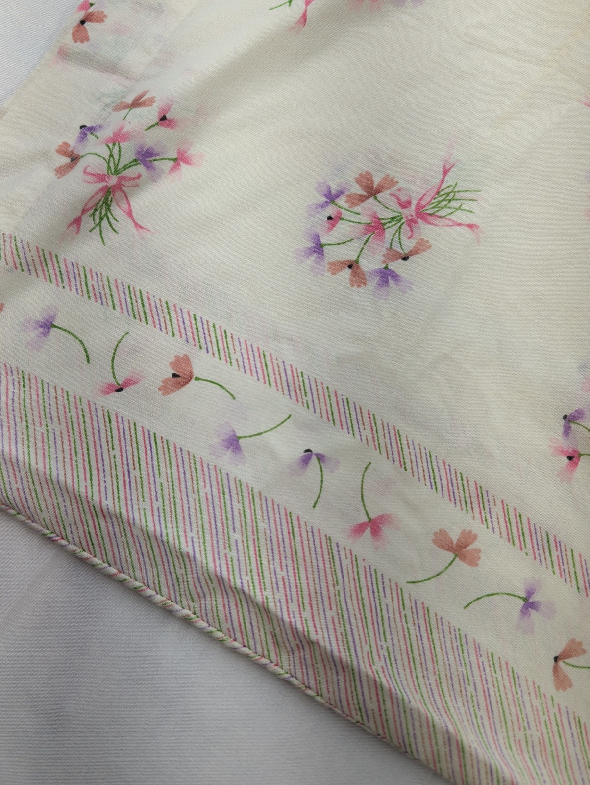 Vintage Criterion Pillowcase Floral Standard Size