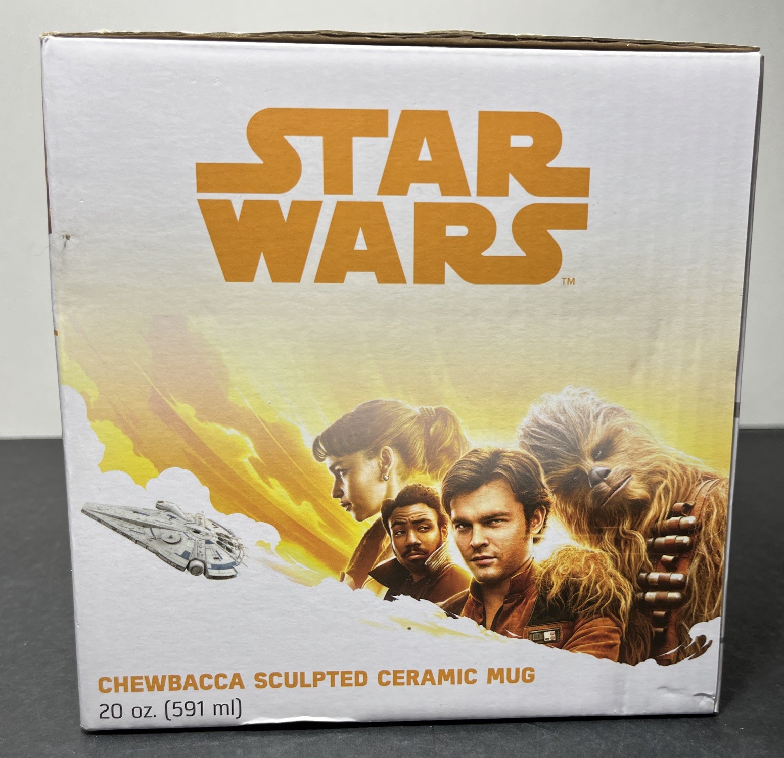 Star Wars Chewbacca Sculpted Ceramic Mug Large 20 Oz 591 ML Disney New In Box