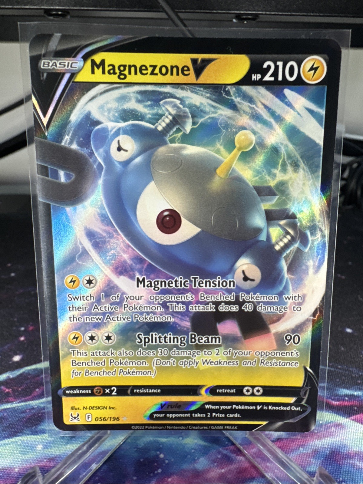 Pokémon TCG Magnezone V 056/196 Lost Origin NM/M