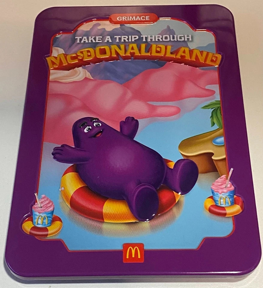 2025 McDonald’s The McDonaldLand Adult Happy Meal Tins! NEXT DAY SHIPPING!
