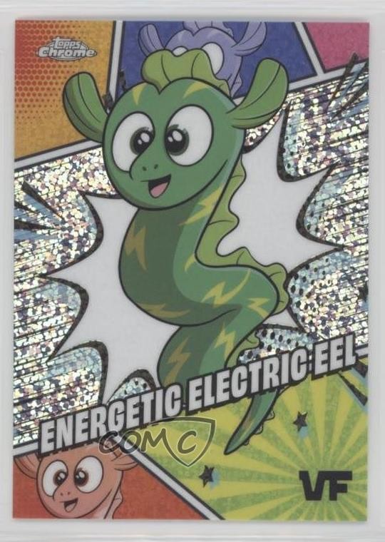 2025 Topps Chrome VeeFriends Manga Speckle Energetic Electric Eel #MSS-84 w5b
