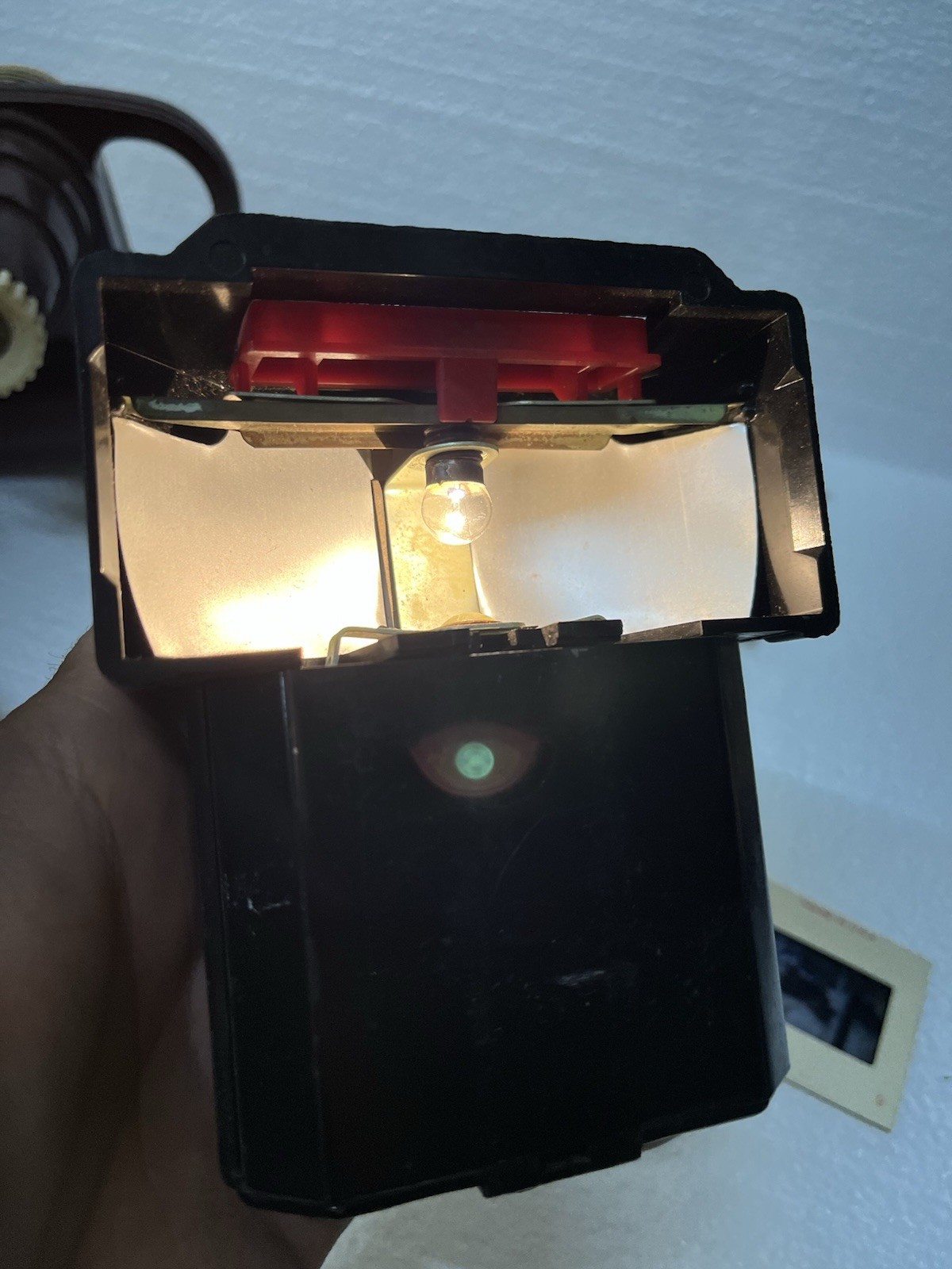 Sawyers Viewmaster Junior Projector And Light Attachment & 24 Reels