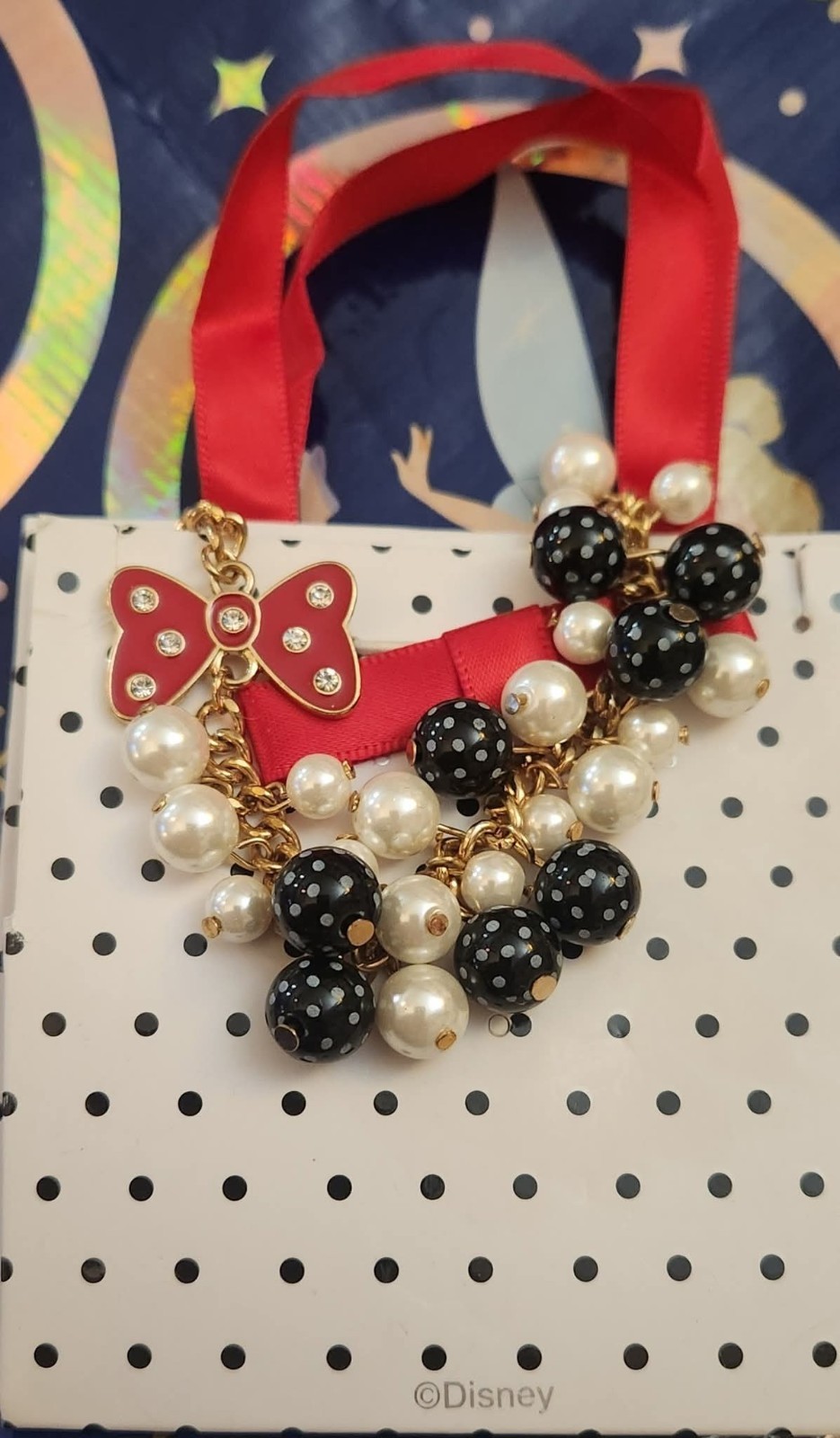 Disney Parks Dots and Dashes necklace New!