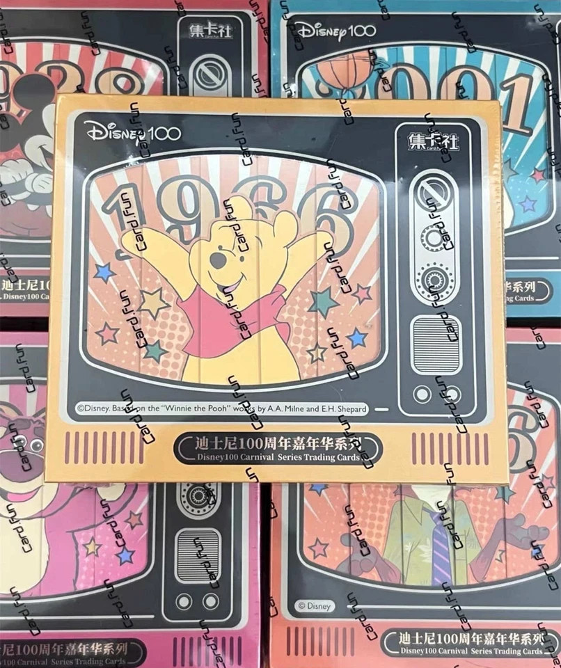 Card.Fun x Disney 100 Carnival Series Trading Card Sealed Box – In Stock
