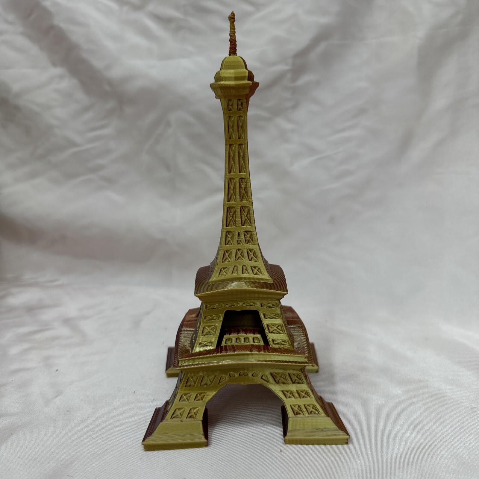 3D Printed Miniature Eiffel Tower, 7” Tall