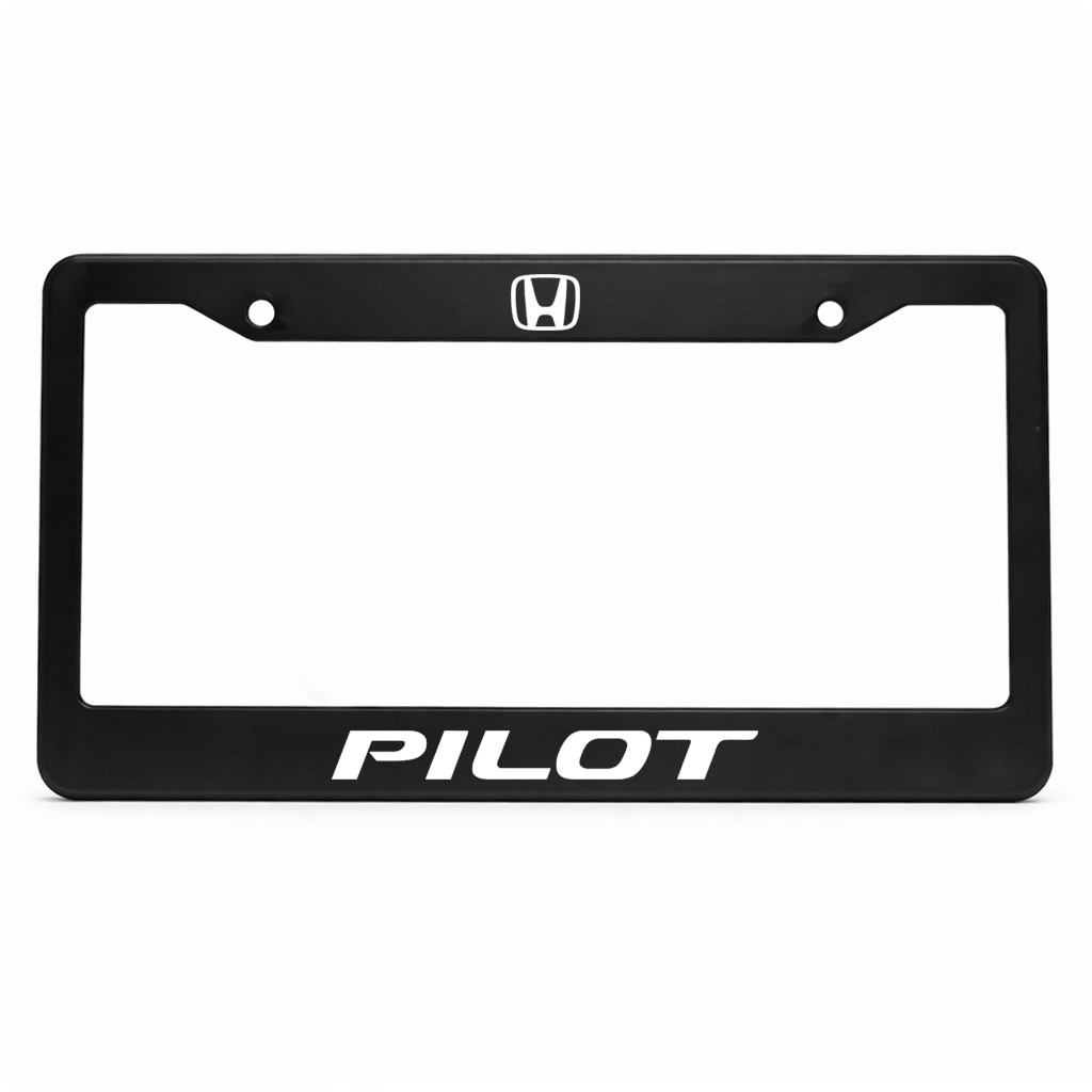 Honda Pilot Metal License Plate Frame 12×6 in US Standard Car Tag Fans Gift