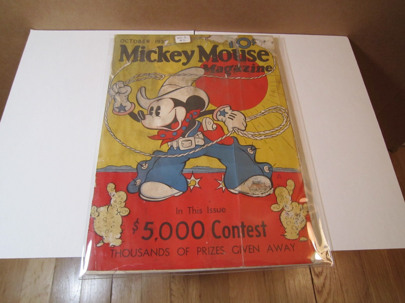 Mickey Mouse Magazine Vol 1 #2 Oct 1935 Fr (1.0) Walt Disney