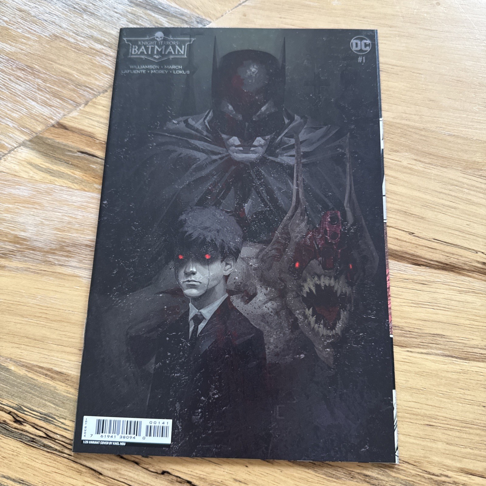KNIGHTS TERRORS BATMAN # 1 DC COMICS September 2023 KAEL NGU 1:25 VARIANT