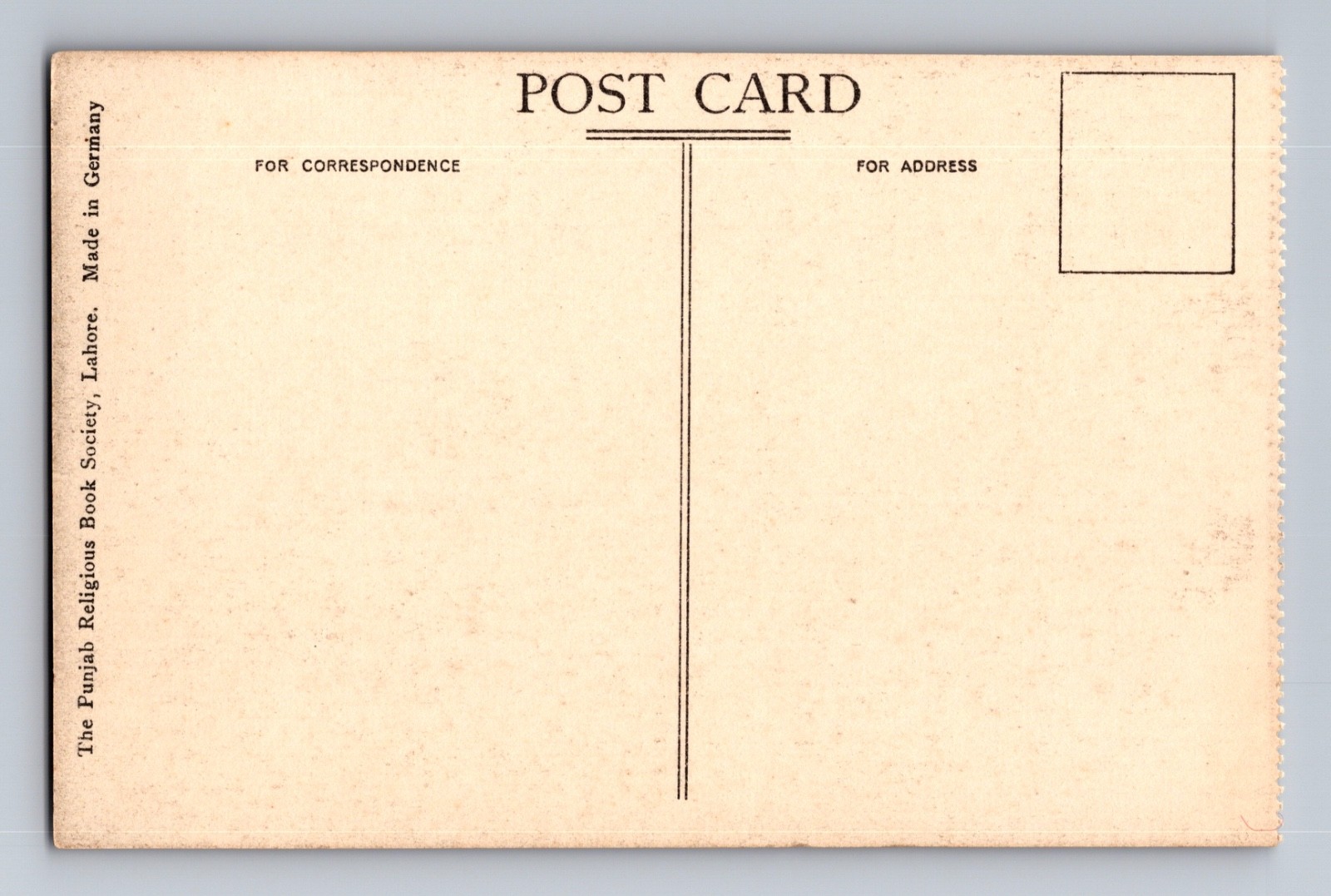 Outside View Badshahi Mosque Lahore Pakistan Postcard RPPC 5150 Punjab Society
