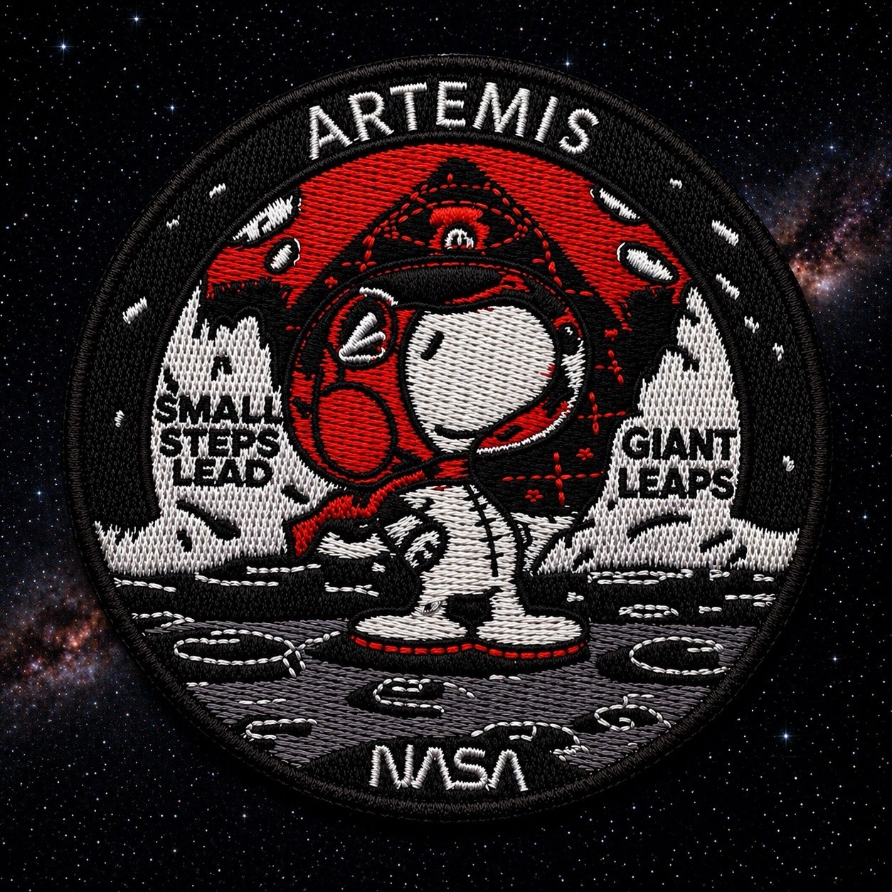 NASA ARTEMIS MOON CAMPAIGN SPACE PATCH – 3.5”