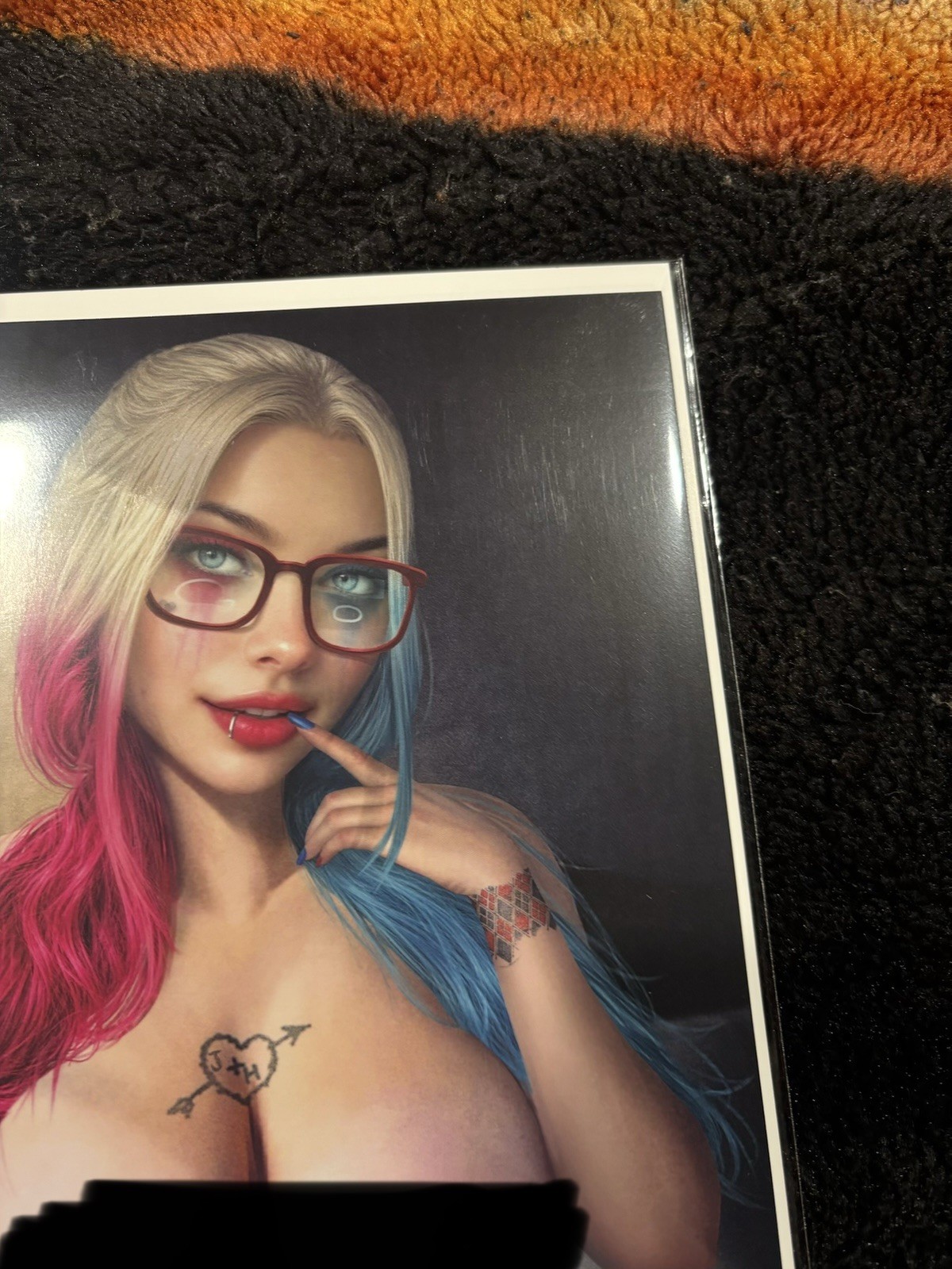 Cool Comics (Playful Temptation) Lingerie Virgin Harley Quinn LTD High Grade