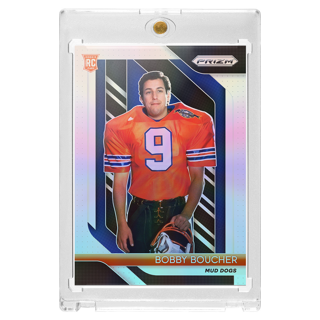 Custom Bobby Boucher The Waterboy Novelty 2018 Silver Prizm Trading Card