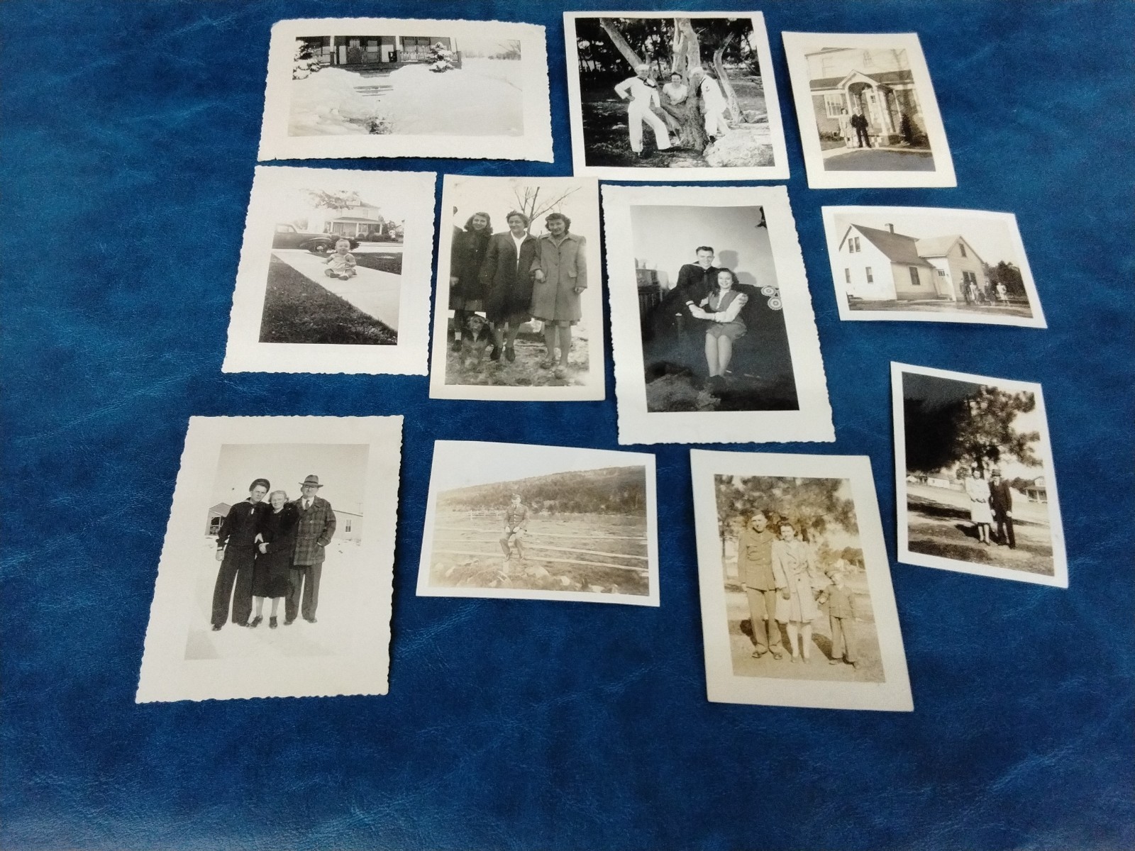 11 pcs 1940’s VTG Photo’s SEE PICTURES