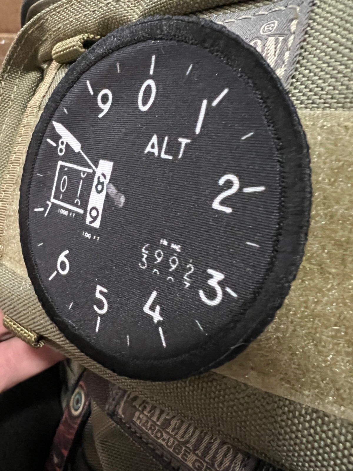 Never Half Ass Ron Swanson Morale Patch Funny Tactical Military USA Army