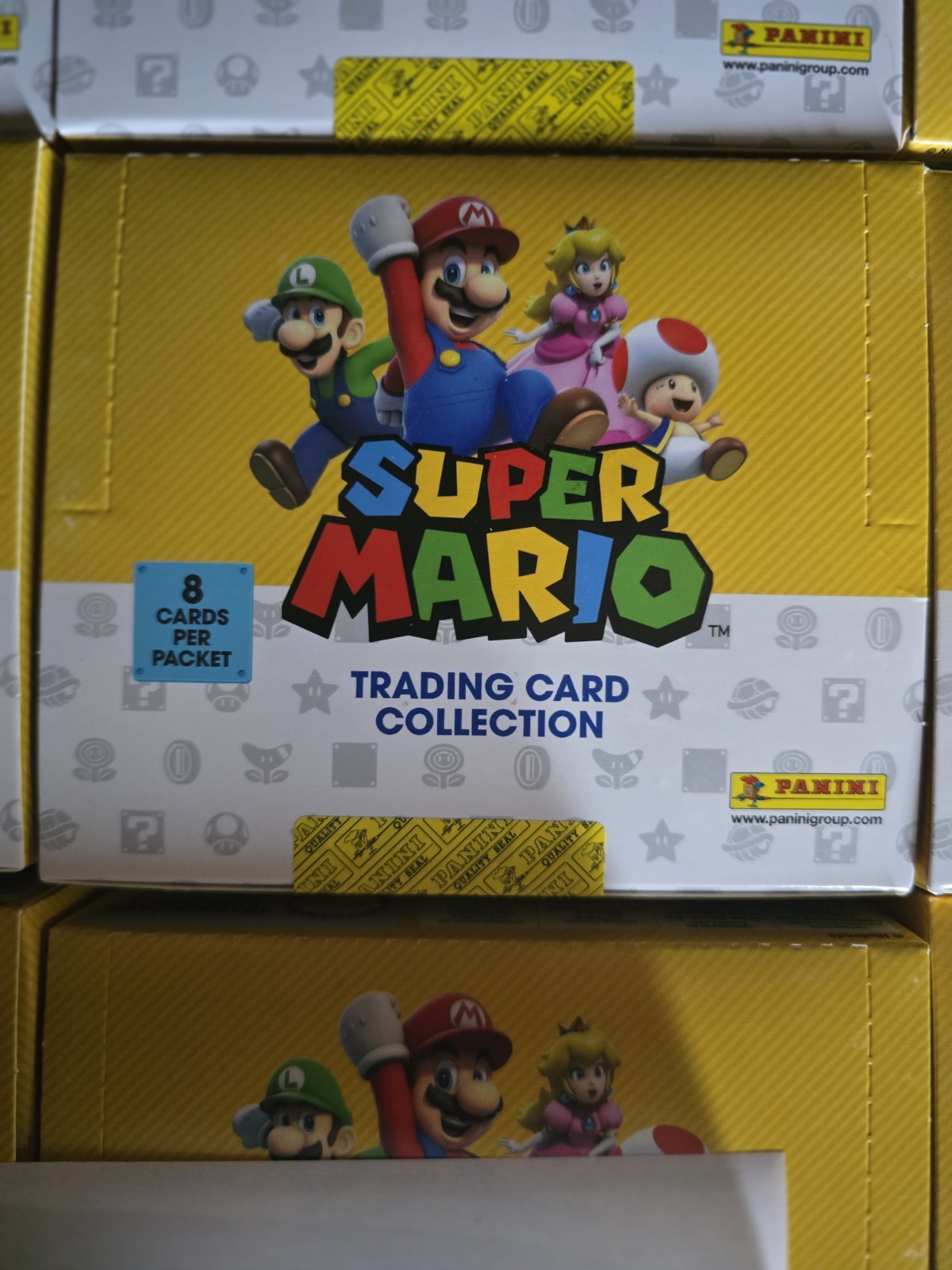 2022 Nintendo! SUPER MARIO! Factory Sealed Box144 Cards Imported BOOSTER BOX!!