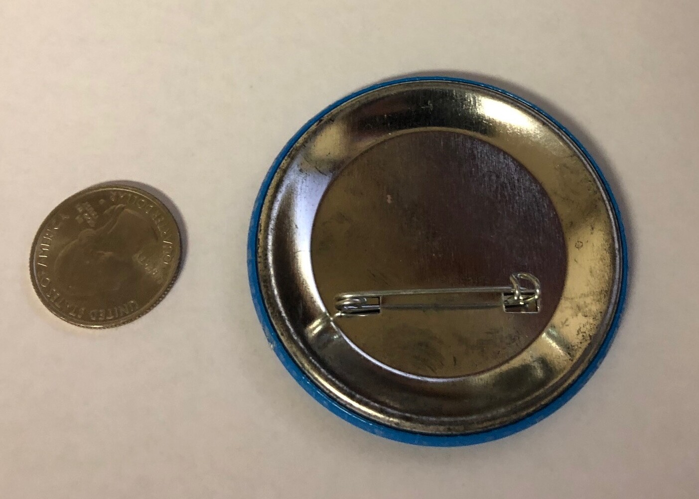 1987 Chicago 150 Years Button Pin
