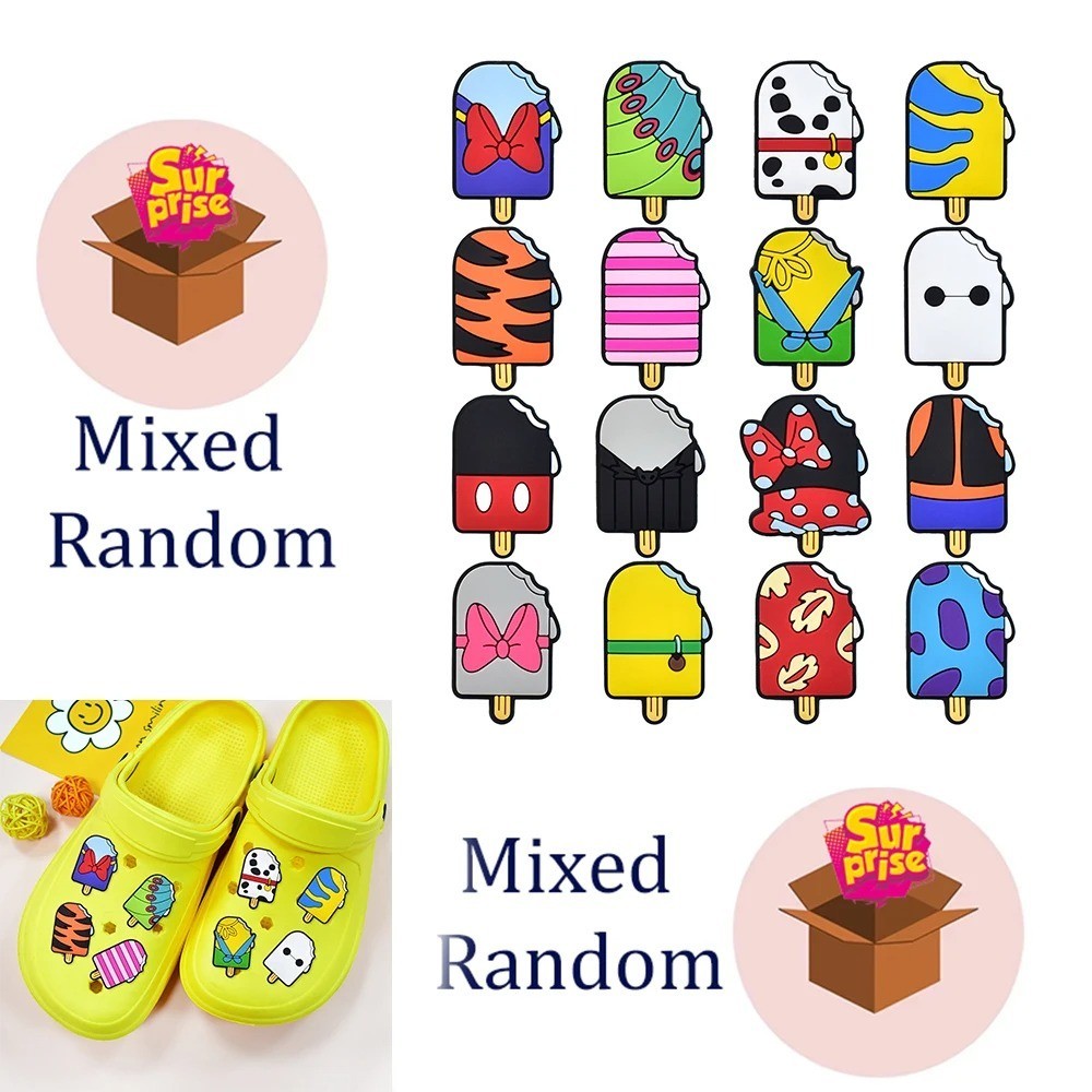 16 Popsicle Character Pin Set Randomly Assorted Disney Park Food Trading Pins