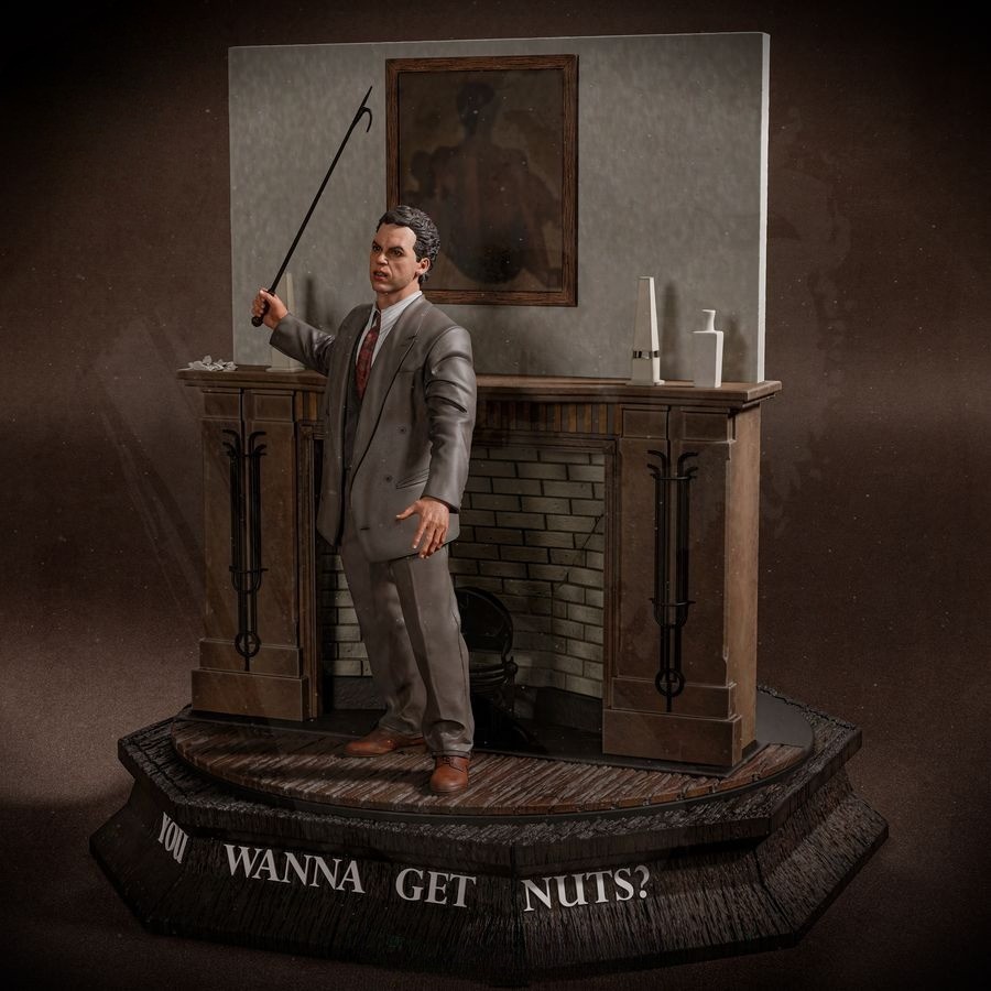 Batman-Bruce Wayne Let’s get nuts Statue Model Kit DC Unpainted/Unassembled
