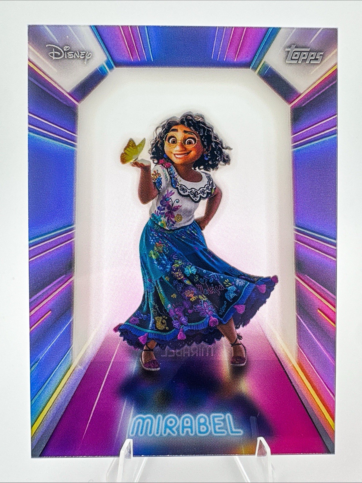 2026 Topps Disney Illuminated Neon Lights Mirabel Acetate #NPL-16 Encanto