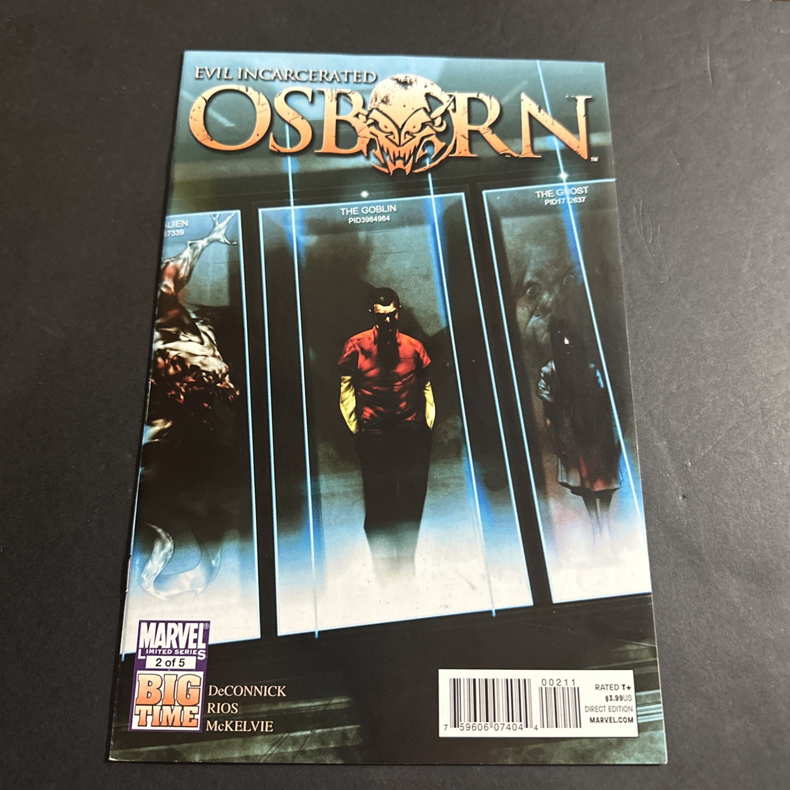 Osborn #2 Marvel Comics 2011 Norman Osborn Vf J2