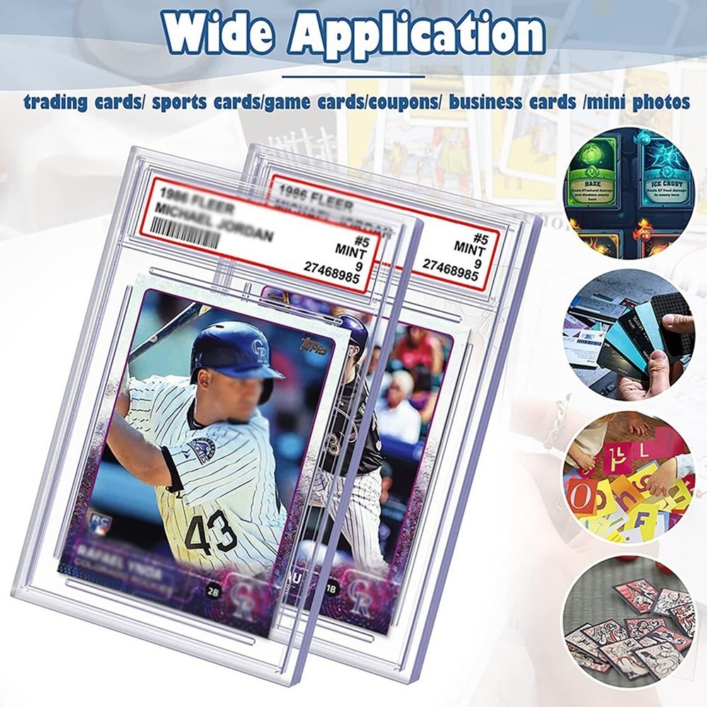 5-50Pcs Empty Graded Card Holder 35PT Slab for Trading Sport Card Protector Case