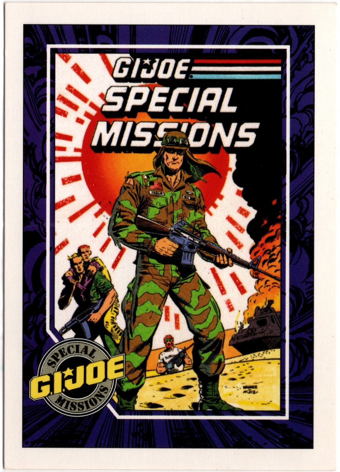 Impel G.I. Joe Series 1 Trading Card #95 • Washout • Hasbro 1991 ARAH