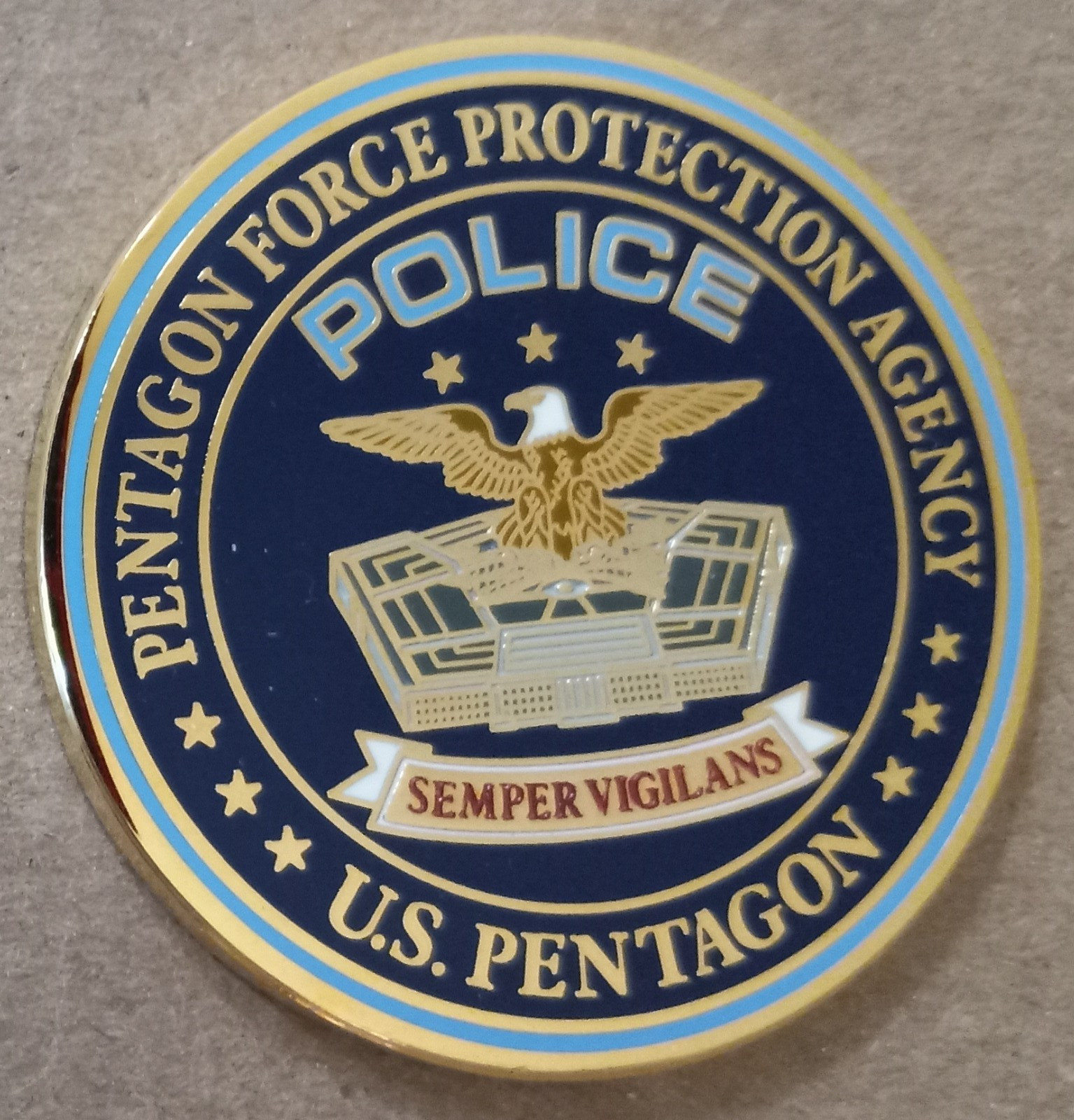 Department Of Defense Pentagon Force Protection Agency Police U.S. Pentagon
