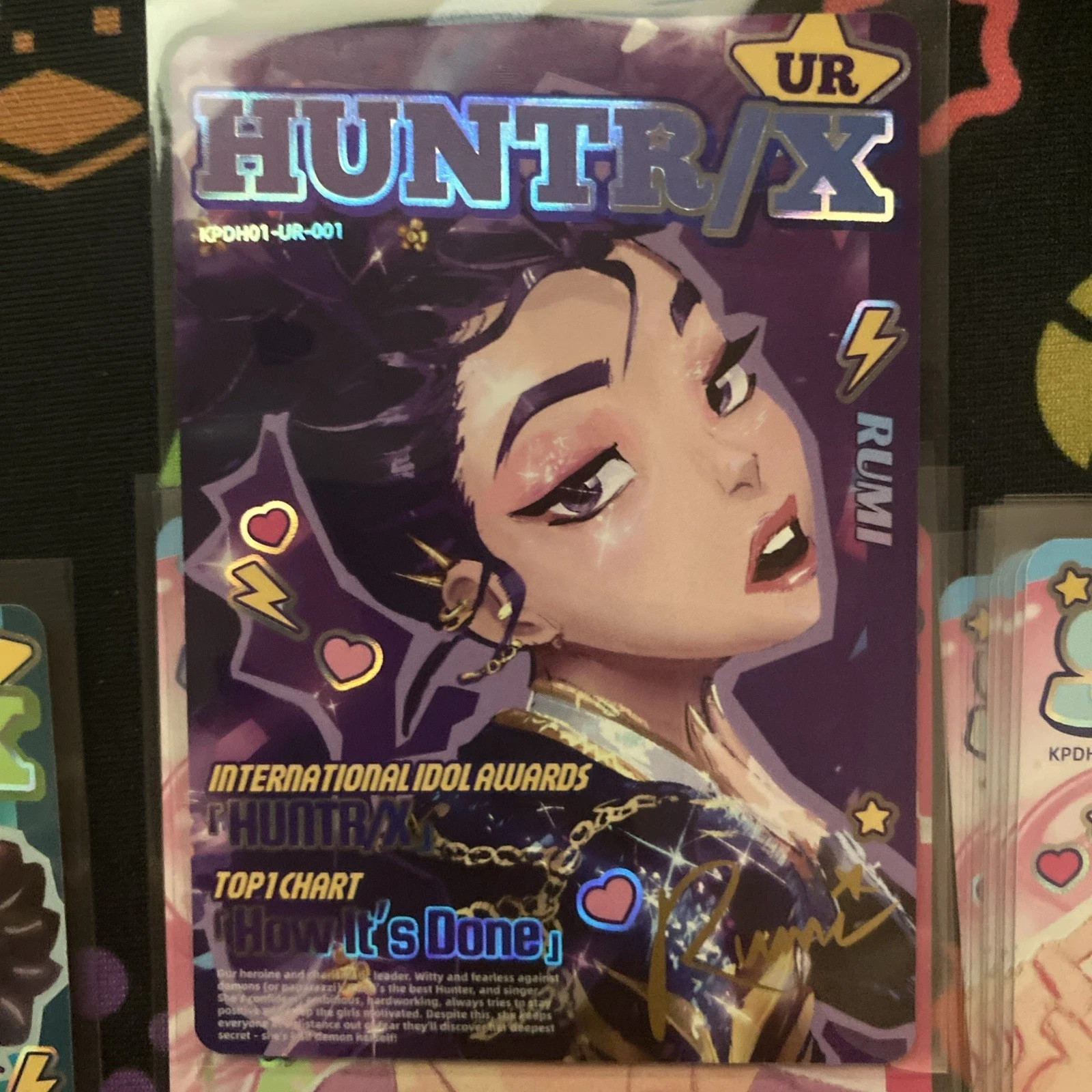 Kayou KPop Demon Hunters Collectible Trading Card UR Rarity Pick One
