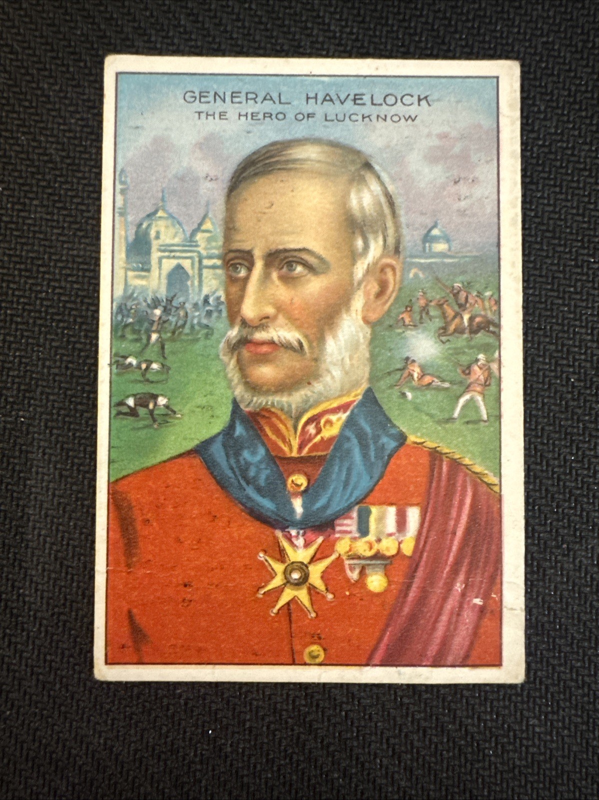 1911 T68 Men of History Silver Back Pan Handle Scrap General Havelock Pop 0