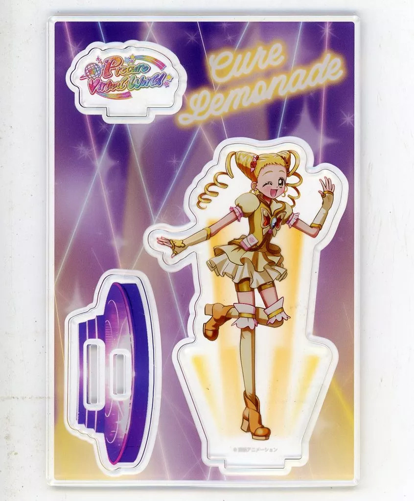 Cure Lemonade Acrylic Stand PreCure Virtual World Collectible Gift