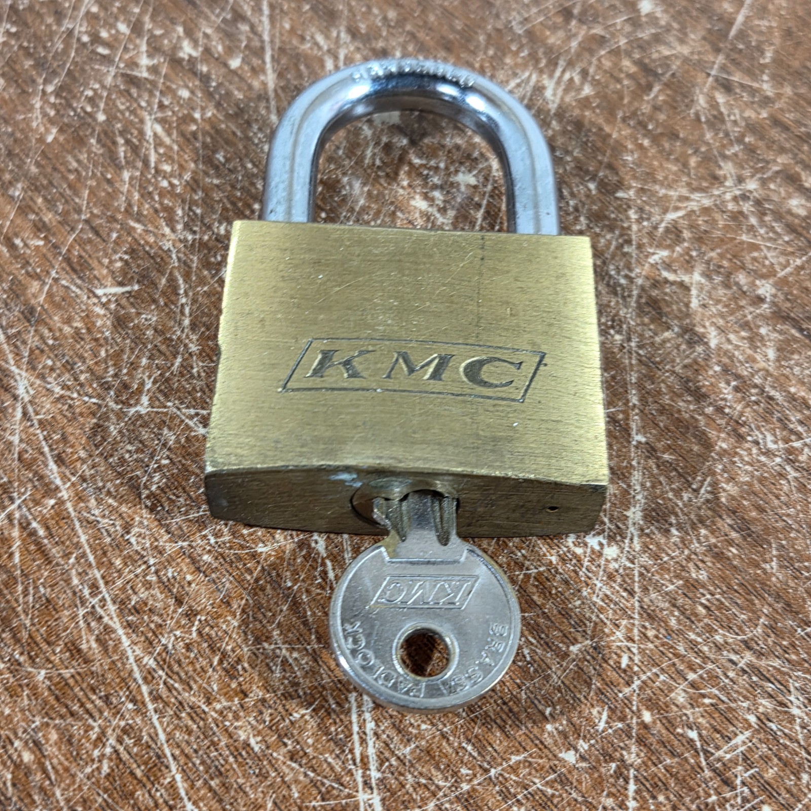 Vintage KMC Brass Lock