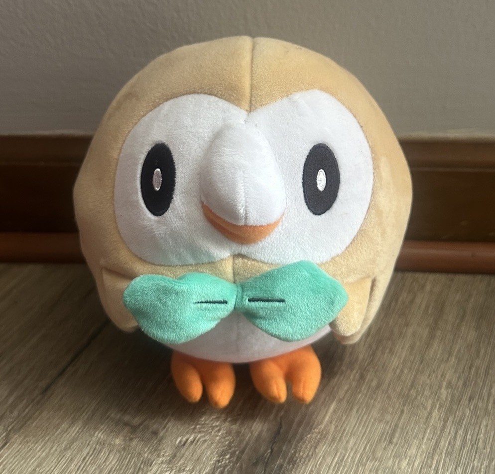 Pokemon Center Original Plush Doll Rowlet Height 7 inches (18 cm) Poké Plush JP
