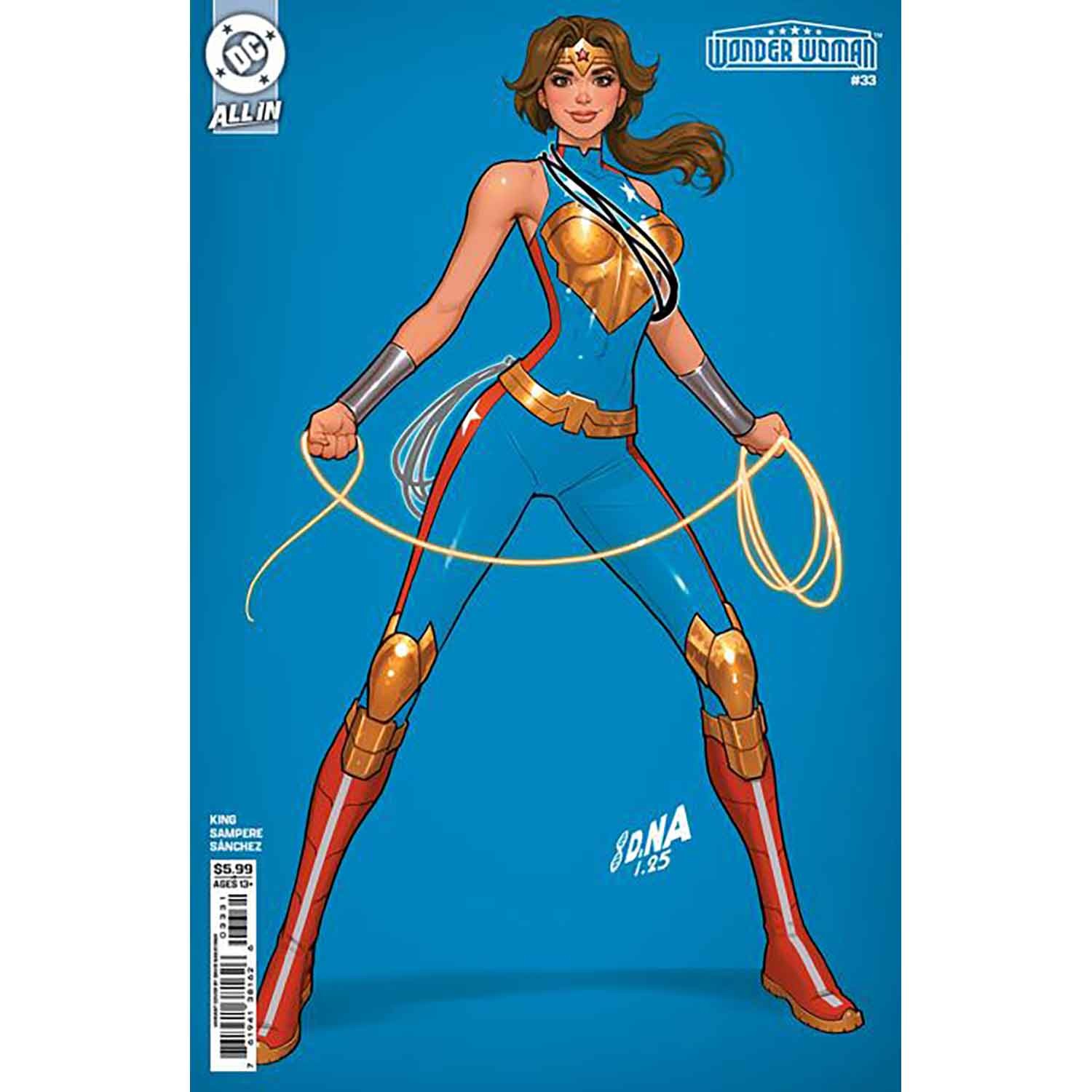 Wonder Woman #33 Cover C David Nakayama Card Stock Variant DC Comics