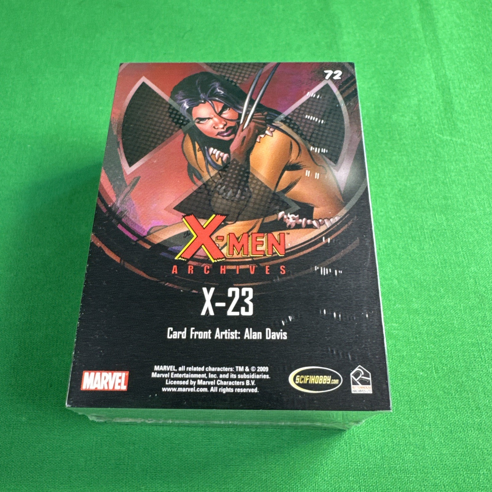 Marvel 2009 Rittenhouse Set Complete 1-72 Trading Cards X-men Archives