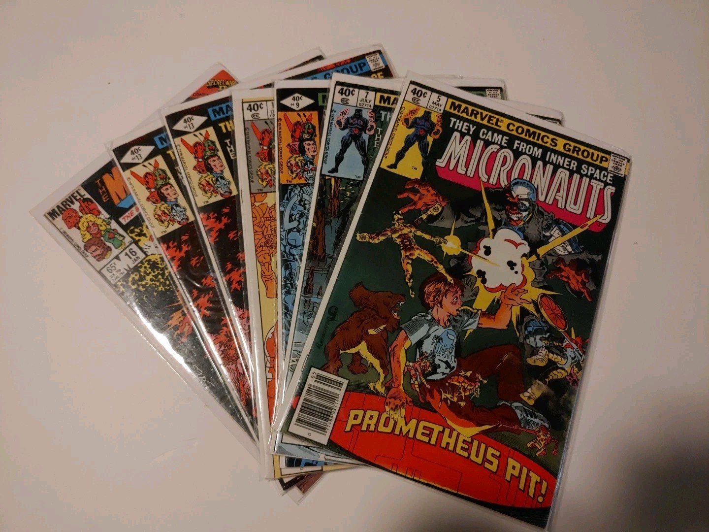 Micronauts Comic Lot Marvel