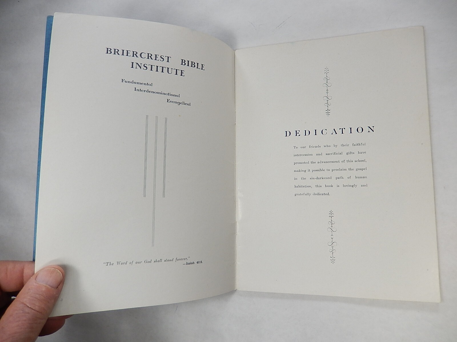 Yearbook, Briercrest Bible Institute, Caronport, SK, Canada, 1947, The Optic