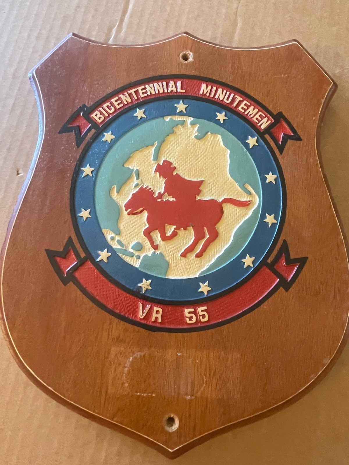 US Navy Plaque VR-55 Fleet Logistics Support Squadron Naval Aviation Pt. Mugu