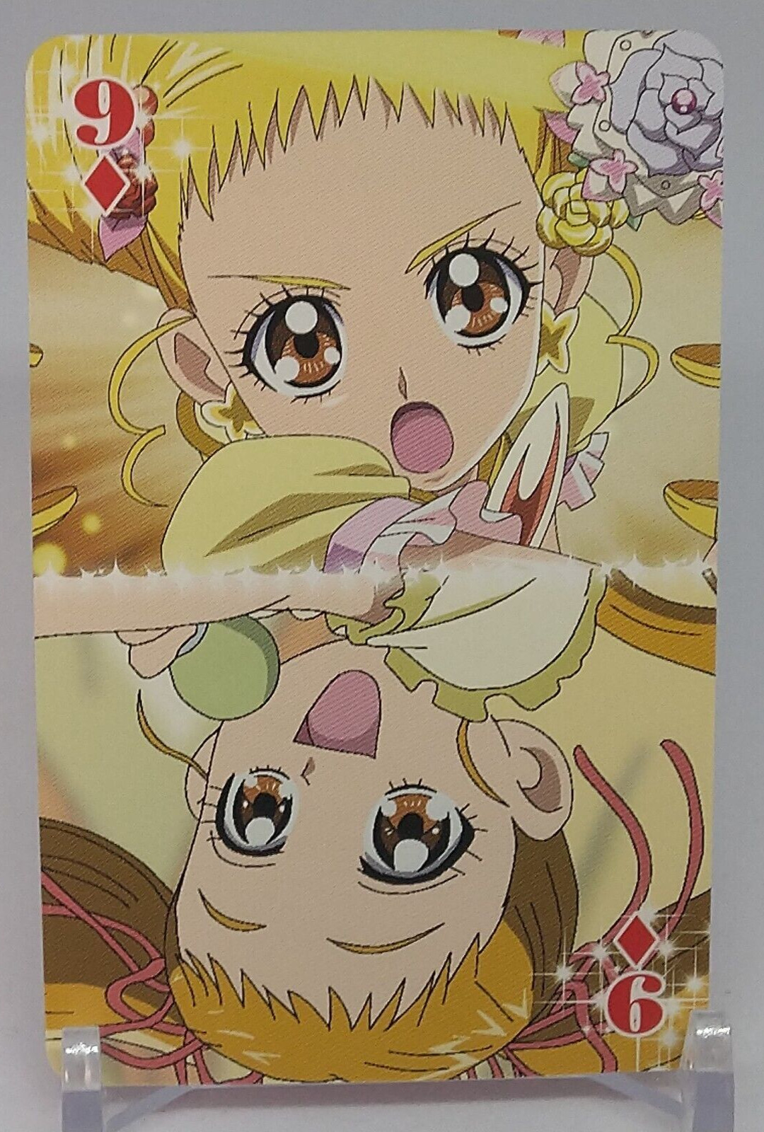 Cure Lemonade Pretty Cure 10th Anniversary Playing Card Diamond 9 Animage 2014