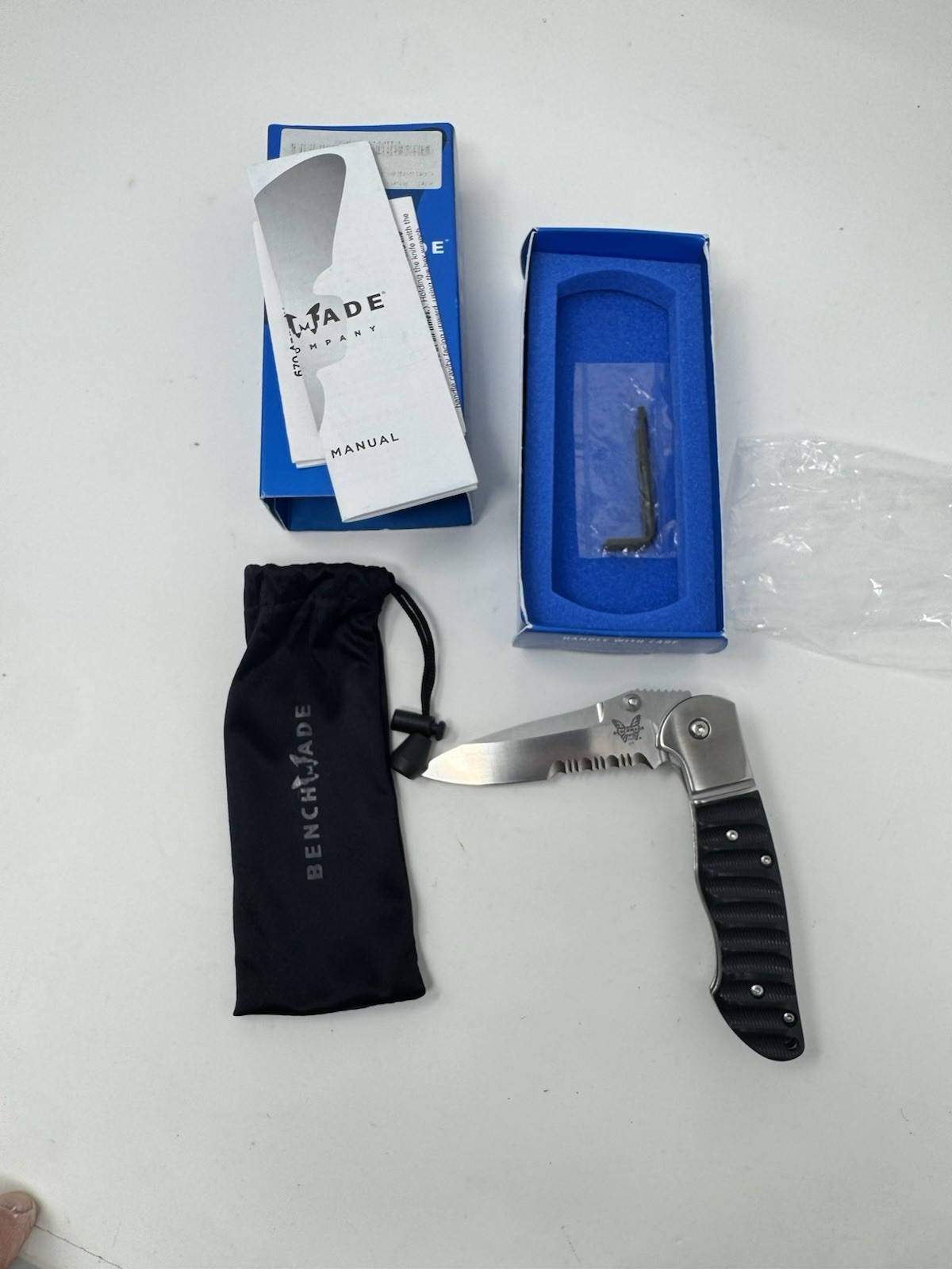 Benchmade 670S APPARITION w/ Optimiser Pocket Knife EDC Osborne Blade NEW!
