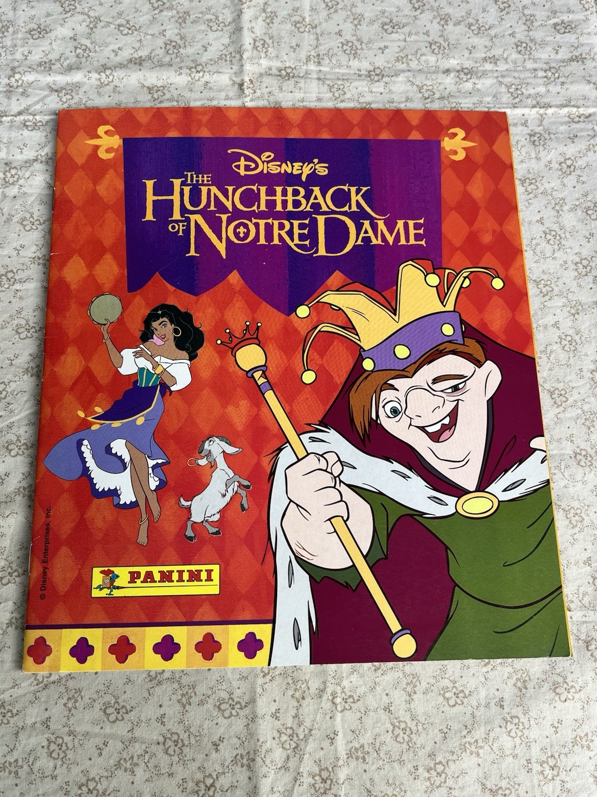 1996 Panini sticker album for The Hunchback of Notre Dame • 100% Completed