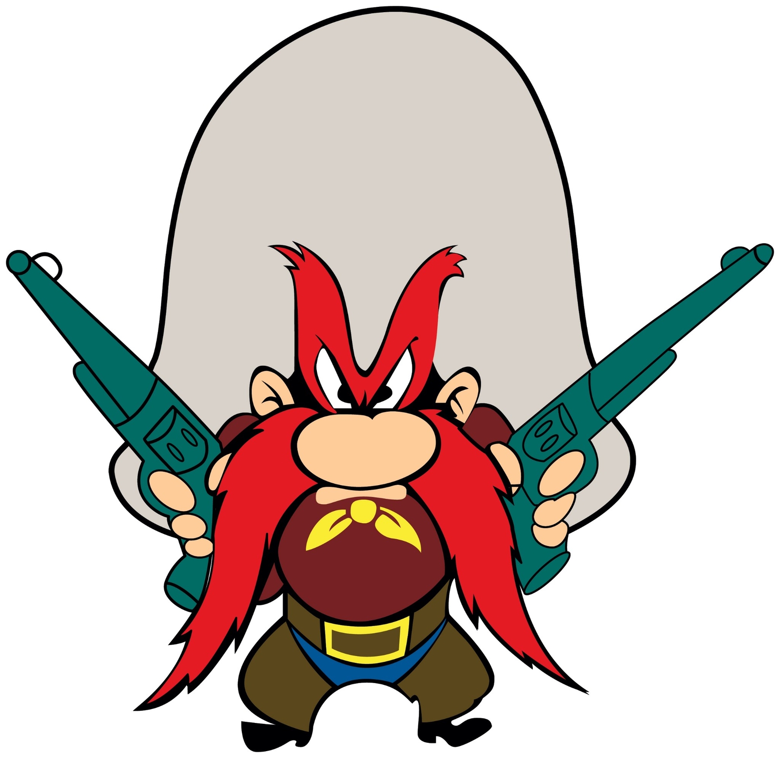 Yosemite Sam Sticker / Vinyl Decal | 10 Sizes!! with TRACKING