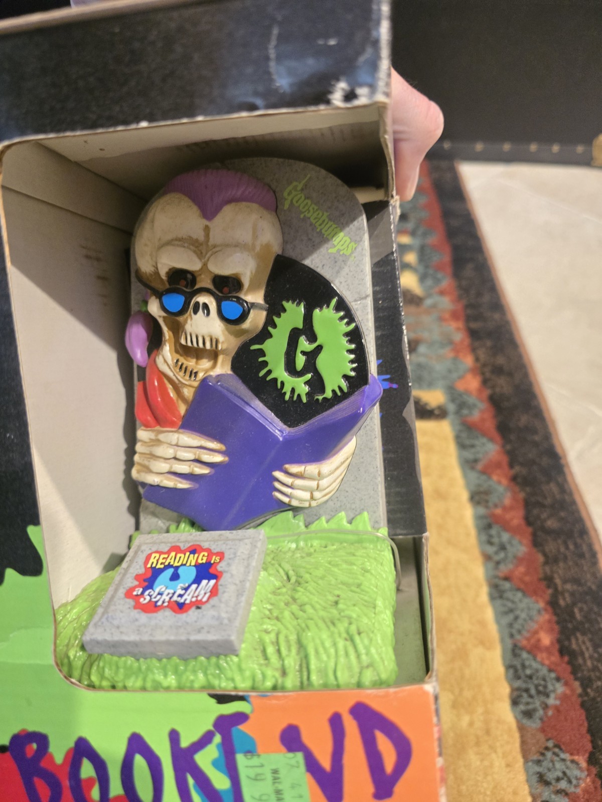Goosebumps Bookends In Box New Shelf Wear On Box